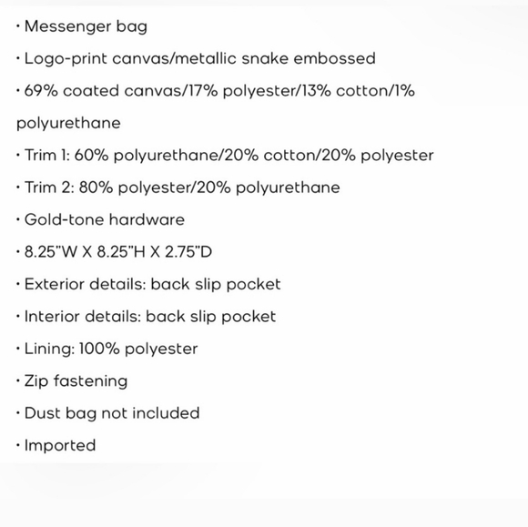 Michael Kors Jet Set Travel Small Signature Logo and Metallic Messenger Bag - Picture 5 of 6